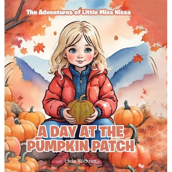 Cover of The Adventures of Little Miss Nissa: A Day at the Pumpkin Patch by Leda Wicknor